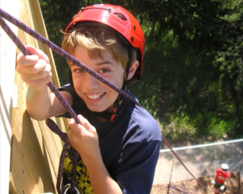 Cub Scouts doing outdoor activities